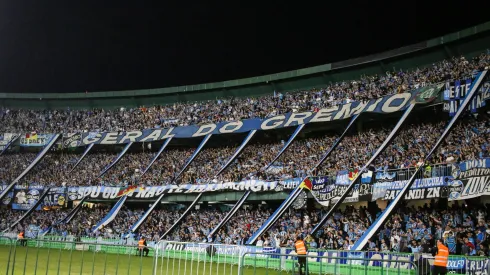 Torcida do Grêmio lotou o Couto Pereira na Libertadores. 
