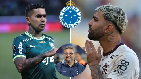 Dudu e Gabigol, alvos do Cruzeiro – Foto: AGIF/Ettore Chiereguini/Thiago Ribeiro

