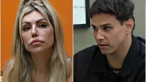 Bruno e Lizi voltam a discutir – Reprodução/Record
