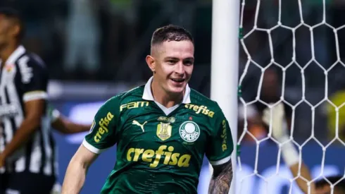 Foto: Fabio Menotti / Palmeiras - Aníbal Moreno tem atitude engraçada em jogo contra o Atlético-MG