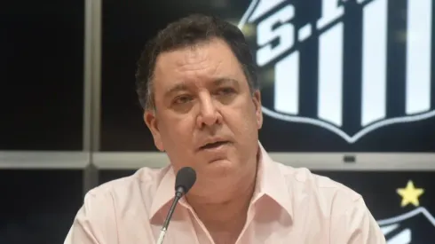 Marcelo Teixeira tem sido cobrado para colocar ordem na casa no Santos -
Foto: Ivan Storti/Santos FC