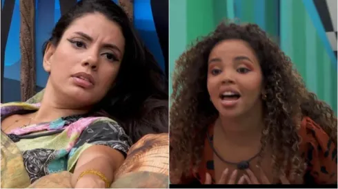 Fotos: Fernanda à esquerda – Pitel à direita – Reprodução/ Rede Globo
