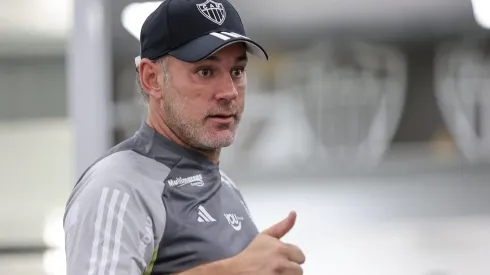 Gabriel Milito do Atlético. Foto: Pedro Souza / Atlético