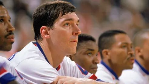 Pistons fizeram fama no fim do anos 1990 na NBA com faltas feias e vilania descarada (Foto: Jonathan Daniel/Getty Images)
