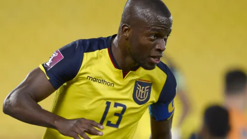 Foto: Rodrigo Buendia - Pool/Getty Images - Enner Valencia foi expulso em estreia do Equador