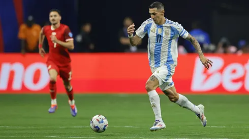 Di Maria na Copa América. (Foto de Alex Slitz/Getty Images)
