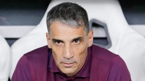 CE – FORTALEZA – 19/06/2024 – BRASILEIRO A 2024, FORTALEZA X GREMIO – vojvoda tecnico do Fortaleza durante partida contra o Gremio no estadio Arena Castelao pelo campeonato Brasileiro A 2024. 
