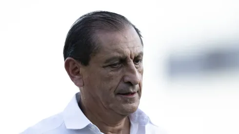 RJ – RIO DE JANEIRO – 27/04/2024 – BRASILEIRO A 2024, VASCO X CRICIUMA – Ramon Diaz tecnico do Vasco durante partida contra o Criciuma no estadio Sao Januario pelo campeonato Brasileiro A 2024.