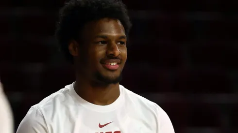 Bronny James: Filho de Lebron pode jogar na NBA (Foto: Katelyn Mulcahy/Getty Images)