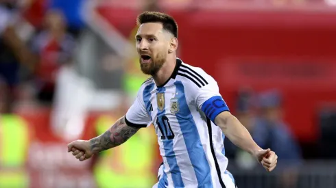 Messi fez história depois de perder a final. Elsa/Getty Images.
