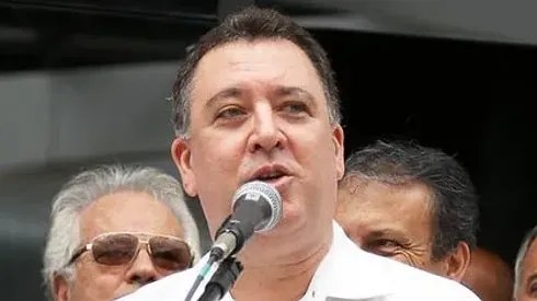 Marcelo Teixeira é o presidente do Santos atualmente e está pressionado para tomar decisões -
Foto: Pedro Ernesto Guerra Azevedo/Santos FC