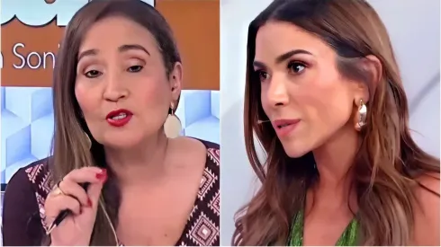 Sonia opina sobre relação de Patrícia e Eliana – Reprodução/RedeTV! (foto 1) – Reprodução/SBT (foto 2)
