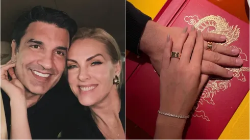 Ana Hickmann e Edu Guedes estão noivos. Foto 1: Reprodução/Instagram oficial de Edu Guedes; Foto 2: Divulgação
