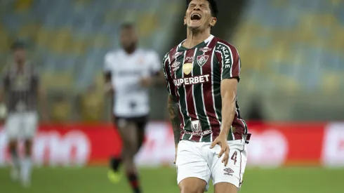 German Cano jogador do Fluminense está sem marcar gols há vários jogos. Foto: Jorge Rodrigues/AGIF
