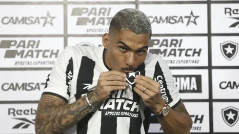 Allan no Botafogo. Foto: Vitor Silva/Botafogo.