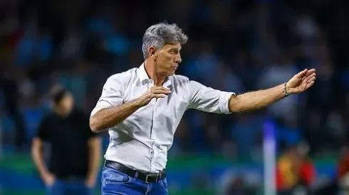 Renato Gaúcho no Grêmio. Foto: Lucas Uebel/Grêmo