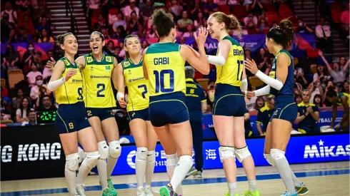 Seleção Brasileira de vôlei feminino está convocada para os Jogos de Paris. Foto: FIVB