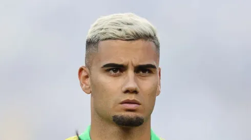 Andreas Pereira, meia da Seleção Brasileira na Copa América. Foto: Omar Vega/Getty Images
