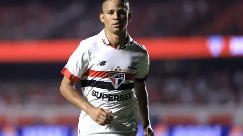 SP – SAO PAULO – 23/05/2024 – COPA DO BRASIL 2024, SAO PAULO X AGUIA DE MARABA – Erick jogador do Sao Paulo durante partida contra o Aguia de Maraba no estadio Morumbi pelo campeonato Copa Do Brasil 2024. Foto: Marcello Zambrana/AGIF
