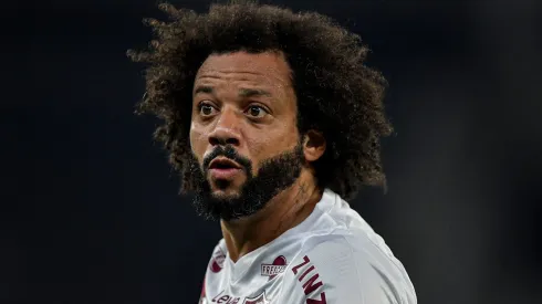 Marcelo durante partida entre Botafogo e Fluminense, no Estádio Nilton Santos, pelo Campeonato Brasileiro, no dia 11/06/2024.
