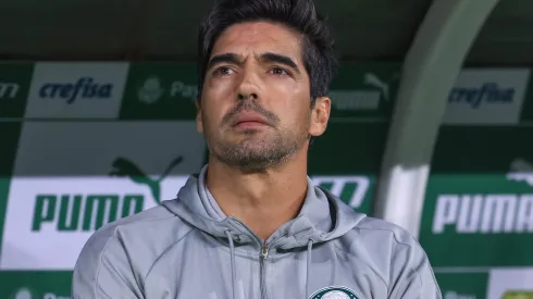 SP – SAO PAULO – 07/07/2024 – BRASILEIRO A 2024, PALMEIRAS X BAHIA – Abel Ferreira tecnico do Palmeiras durante partida contra o Bahia no estadio Arena Allianz Parque pelo campeonato Brasileiro A 2024. Foto: Marcello Zambrana/AGIF
