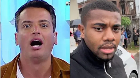 Leo e Davi trocaram farpas – Reprodução/SBT (foto 1) – Instagram/Davi Brito (foto 2)
