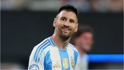 Foto: Elsa/Getty Images - Lionel Messi em jogo da Argentina.