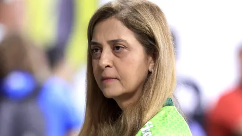 SP - SAO PAULO - 07/07/2024 - BRASILEIRO A 2024, PALMEIRAS X BAHIA - leila pereira presidente do Palmeiras antes da partida contra o Bahia no estadio Arena Allianz Parque pelo campeonato Brasileiro A 2024. Foto: Marcello Zambrana/AGIF