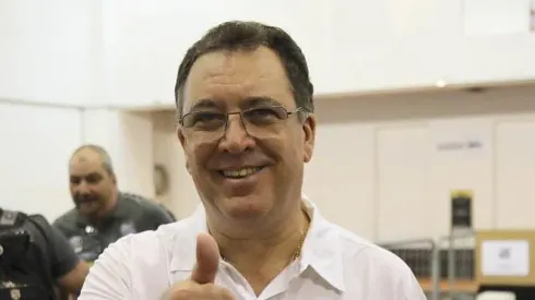 Marcelo Teixeira, presidente do Santos – 
Foto: Pedro Ernesto Guerra Azevedo/Santos FC
