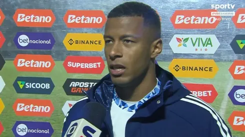 Arthur Gomes falou do Grêmio – Foto: Reprodução/Premiere
