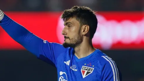 Rafael, goleiro da Seleção Brasileira e do São Paulo. Foto: Miguel Schincariol/Getty Images