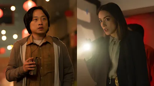 Jimmy O. Yang e Chloe Bennet estão no elenco de "Interior Chinatown" – Fotos: Reprodução/Disney
