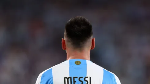 Messi atuando pela Argentina durante a Copa América. (Foto de Maddie Meyer/Getty Images)
