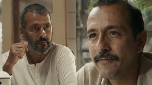José Inocêncio e Tião em Renascer. Fotos: Reprodução/Globo
