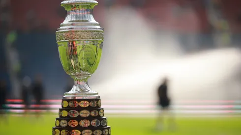 Taça da Copa América. (Foto de Hector Vivas/Getty Images)