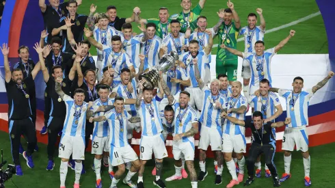 Argentina é campeã da Copa América 2024. (Foto de Megan Briggs/Getty Images)