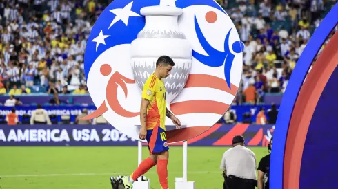 James Rodriguez sentiu derrota na Copa América. (Foto de Buda Mendes/Getty Images)
