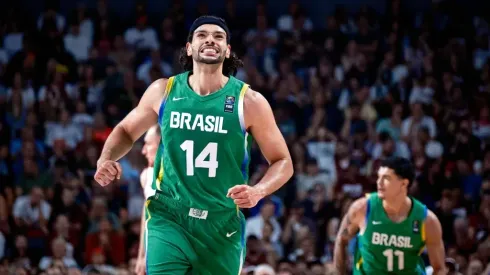 Léo Meindl brilhou no Pré-Olímpico de basquete masculino. Foto: FIBA