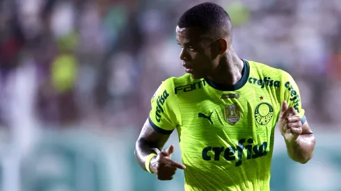 SP – SAO PAULO – 28/02/2024 – PAULISTA 2024, PORTUGUESA X PALMEIRAS – Caio Paulista jogador do Palmeiras durante partida contra o Portuguesa no estadio Caninde pelo campeonato Paulista 2024. Foto: Marcello Zambrana/AGIF