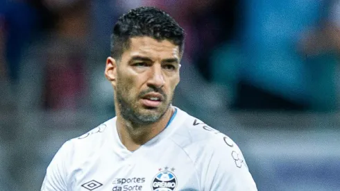 BA - SALVADOR - 04/12/2023 - ARQUIVO LUIZ SUAREZ - Luiz Suarez jogador do Gremio durante partida contra o Bahia na data de 01 de julho de 2023 no estadio Arena Fonte Nova pelo campeonato Brasileiro A 2023.