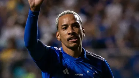 Matheus Pereira no Cruzeiro. Foto: Fernando Moreno/AGIF
