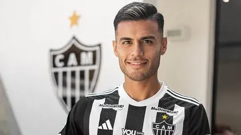 Fausto Vera no Atlético. Foto: Atlético/Divulgação