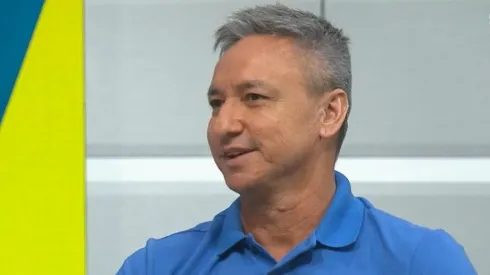 Jogo do Palmeiras foi analisado por Paulo Nunes – Foto: Reprodução/SporTV.
