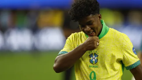 Endrick já chegou para jogar no Real Madrid - Foto: Getty Images