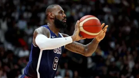 LeBron James é um dos líderes da Seleção dos Estados Unidos de basquete
