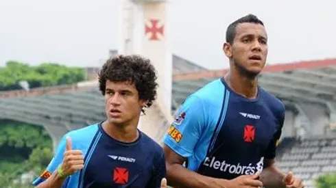 Coutinho e Souza Jogadores retornaram ao Vasco. Foto: Marcelo Sadio/Vasco
