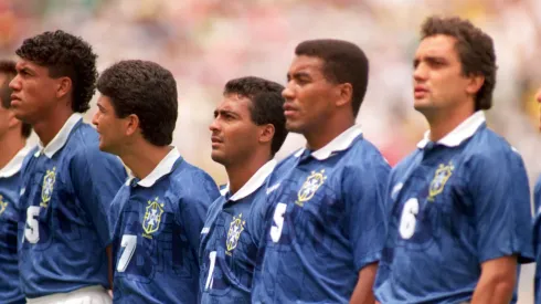 Romário na Seleção Brasileira. Foto: Chris Cole/ALLSPORT/ Getty Images
