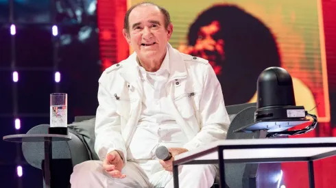 Renato Aragão no programa de Luciano Huck – Foto: Globo
