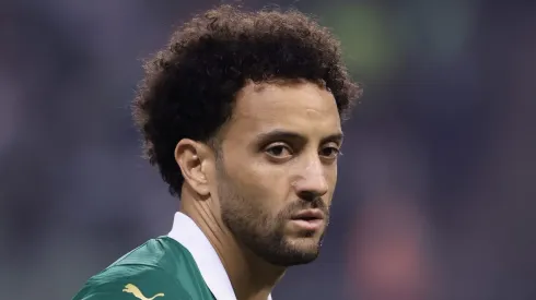 SP – SAO PAULO – 20/07/2024 – BRASILEIRO A 2024, PALMEIRAS X CRUZEIRO –  jogador do Palmeiras durante partida contra o Cruzeiro no estadio Arena Allianz Parque pelo campeonato Brasileiro A 2024. 
