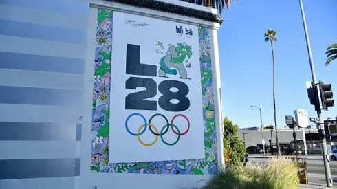 Logo dos Jogos de Los Angeles 2028
